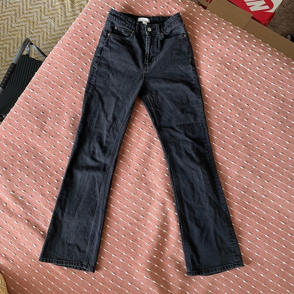 H&M  Black Bootcut Jeans// Size US 4 - Picture 3 of 4
